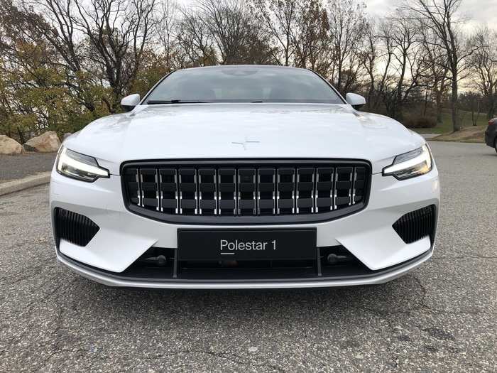 The Volvo fascia is an acquired taste. But once you acquire it, the taste is addictive. It makes an especially memorable first impression on the Polestar one.