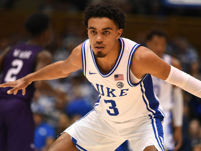 ▼ No. 10 Duke Blue Devils — Down 9 spots in the AP Top 25 Poll