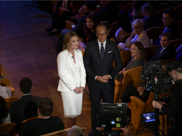 In June 2019, she was one of the five NBC moderators for the first Democratic presidential primary debate.