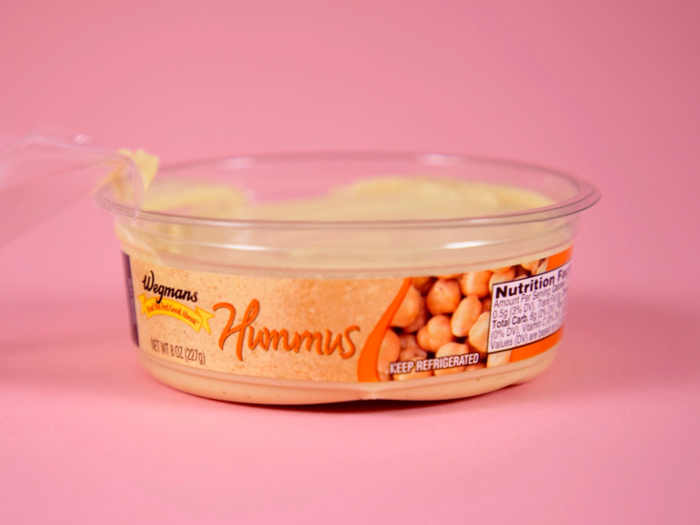 Hummus is also gaining in popularity.