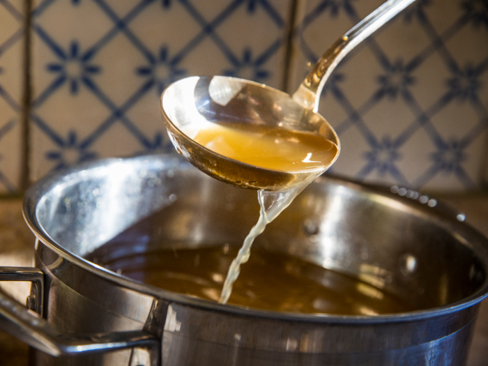 Bone broth is one of the latest health-conscious food trends to hit the market, and online food orderers are catching on.