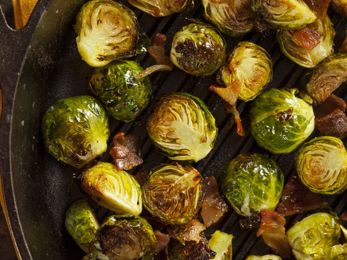 Brussels sprouts are also rising in popularity.