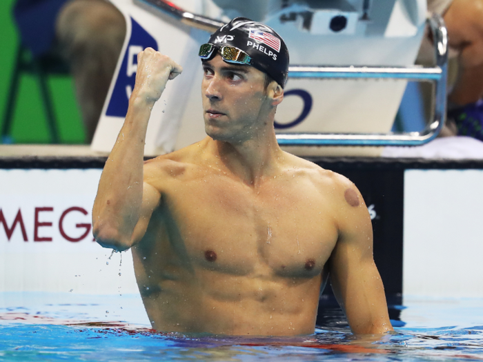 6. Michael Phelps