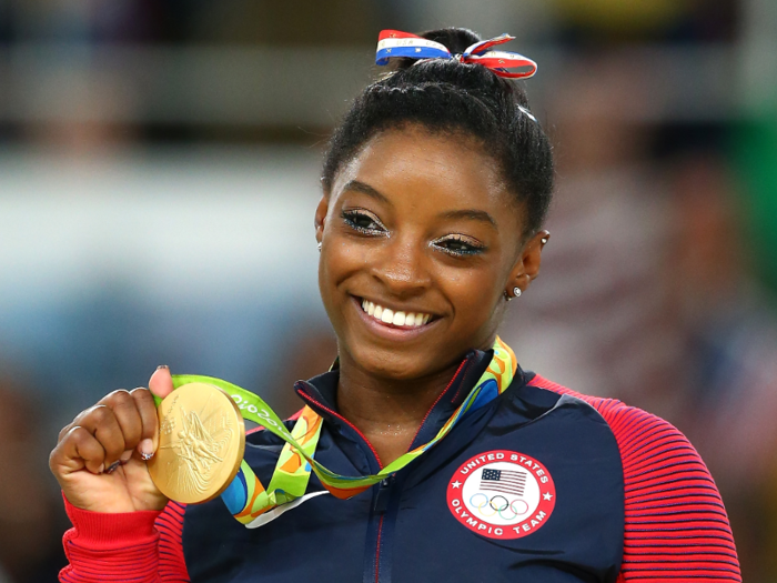 8. Simone Biles