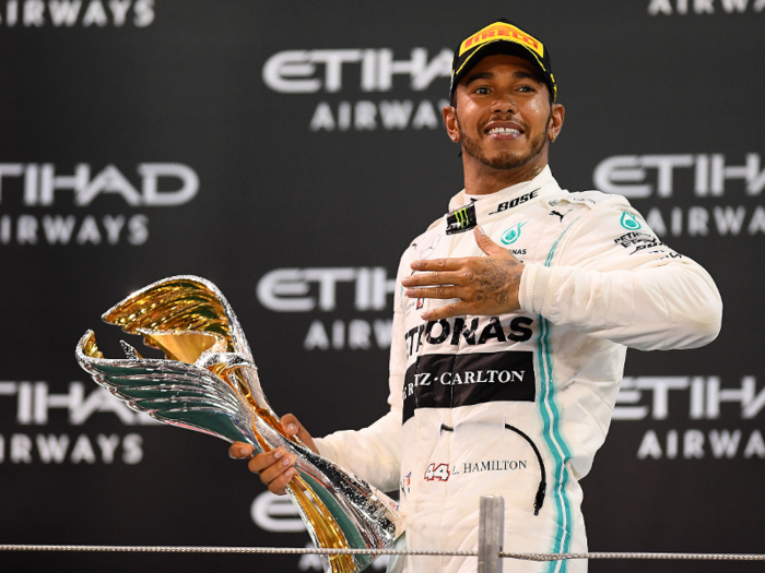 16. Lewis Hamilton