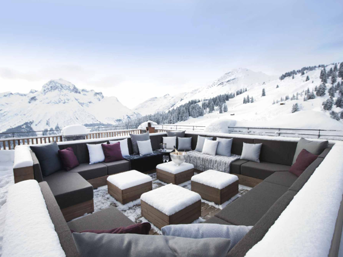 Chalet N is located in Oberlech, a ski-in, ski-out resort known for its exclusivity and beauty.