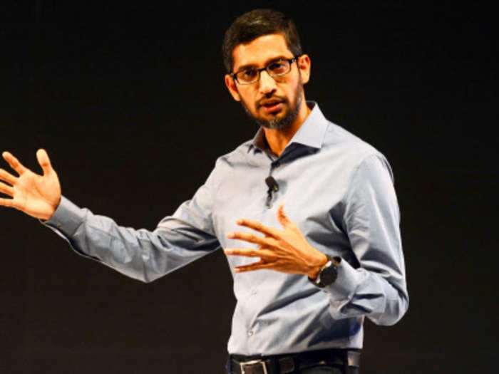 ​Pichai used to be one of the highest-paid executives — but it’s been two years since he took a big payday