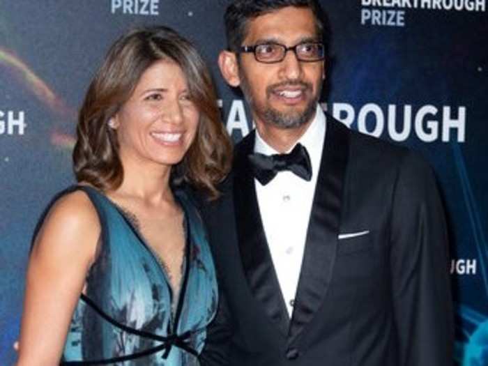 If not for his wife, Pichai wouldn’t be what he is today