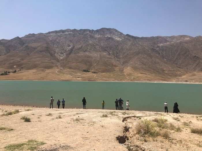 In their free time Iranians in Tehran often travel to different parts of the country. This is a picture of  Khansar in Isfahan province, some 230 miles from Tehran.