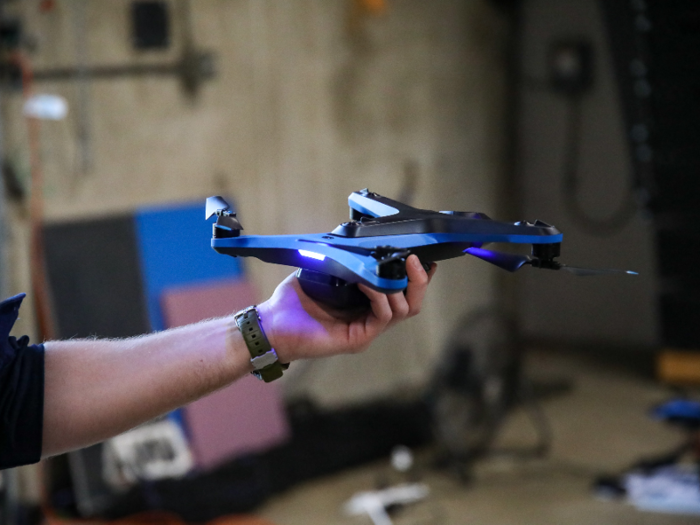 For example, you can put the Skydio2 — the second-generation drone — in Lead mode, instructing it to film you and your surroundings from the front of you as you move along.