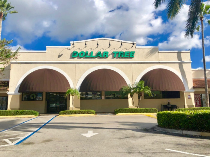 Dollar Tree: F (20 points)