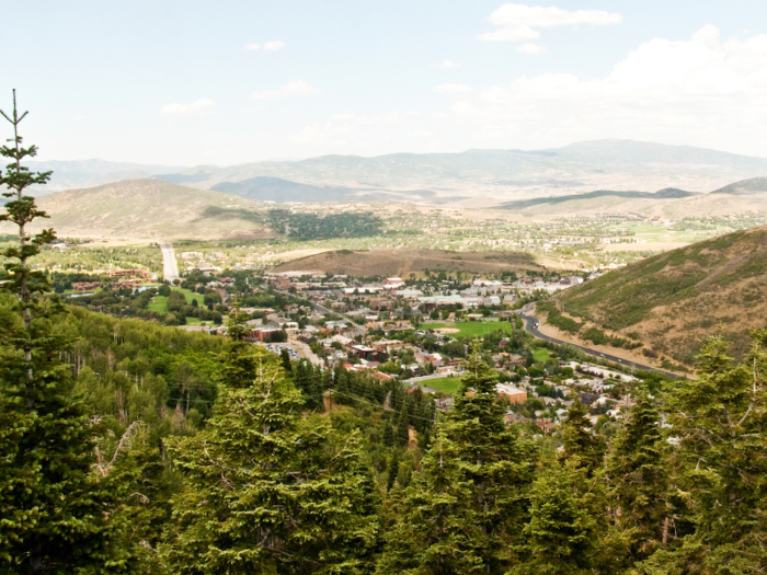 The richest town in Utah is Silver Summit.