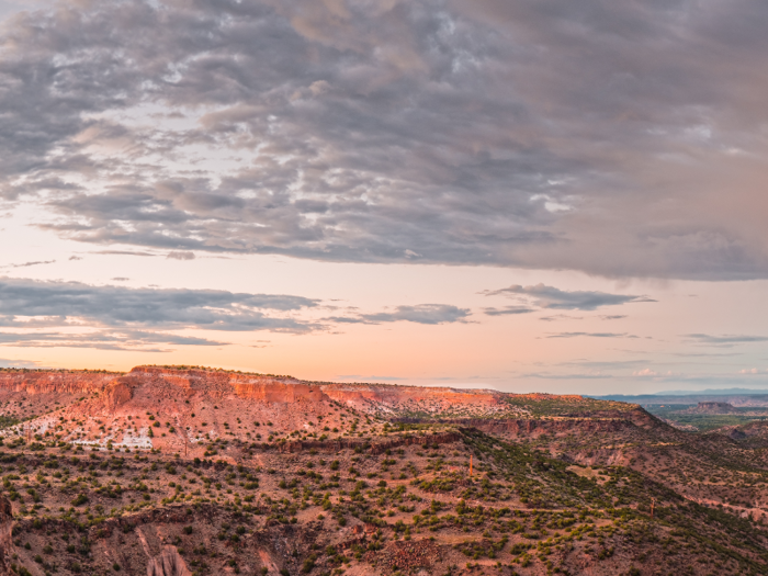 The richest town in New Mexico is White Rock.