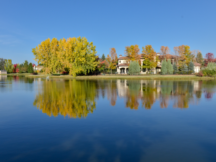 The richest town in Colorado is Cherry Hills Village.