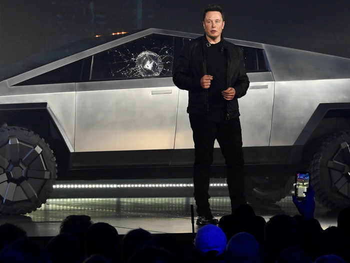 The Cybertruck has thus far only appeared at a Tesla event and on video. A mishap with its supposedly super-tough window glass is its only media stumble thus far.