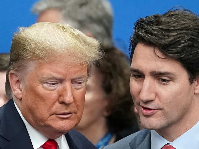 Trudeau reportedly cleared the air Wednesday morning in a meeting with Trump where he offered "context" to the jokes made in the video, but failed to offer an apology.