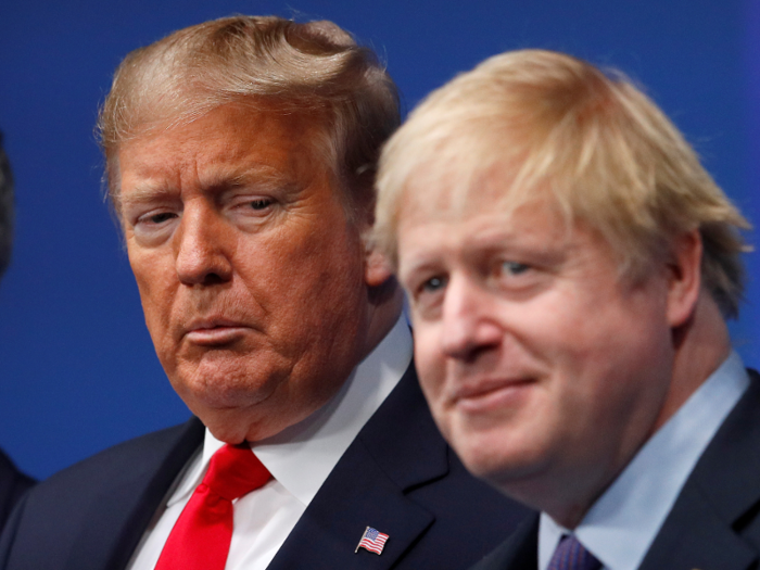 Reports then emerged that British Prime Minister Boris Johnson was actively avoiding   being photographed with Trump, and decided not to schedule a one-on-one meeting with the US president, fearing that it could hinder his party