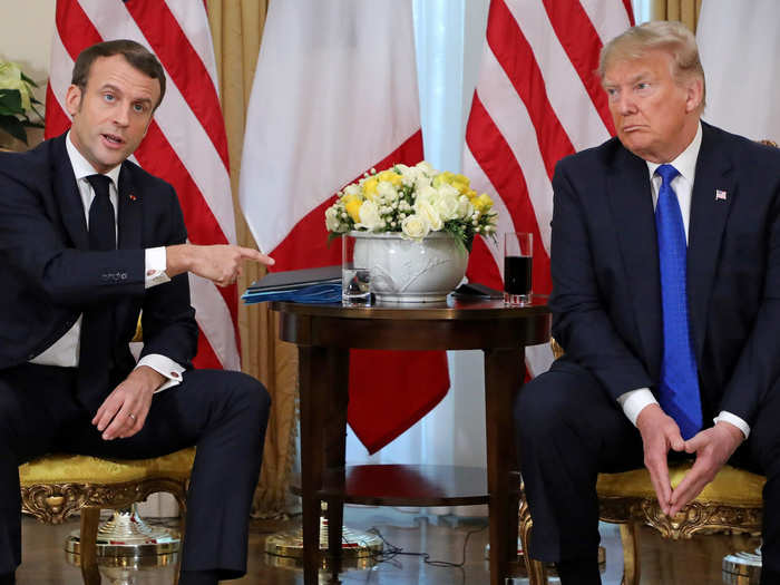 Later in a one-on-one press conference, Trump tried to act diplomatically by saying France and the US had "done a lot of good things together," however Macron publicly fact-checked Trump on claims he made about ISIS.