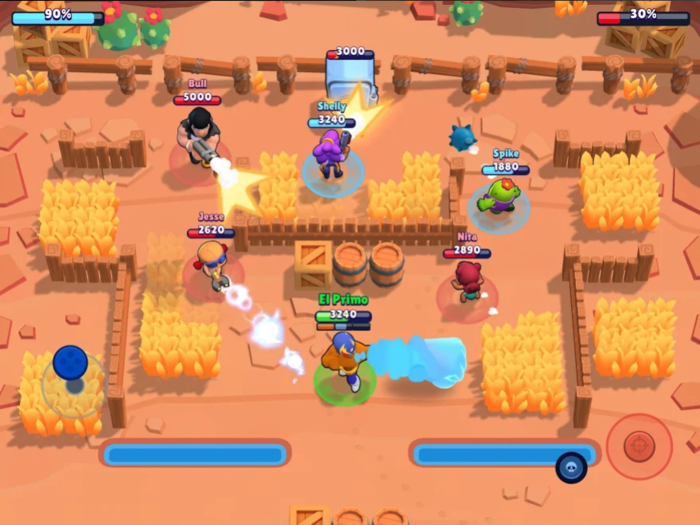 9. "Brawl Stars"