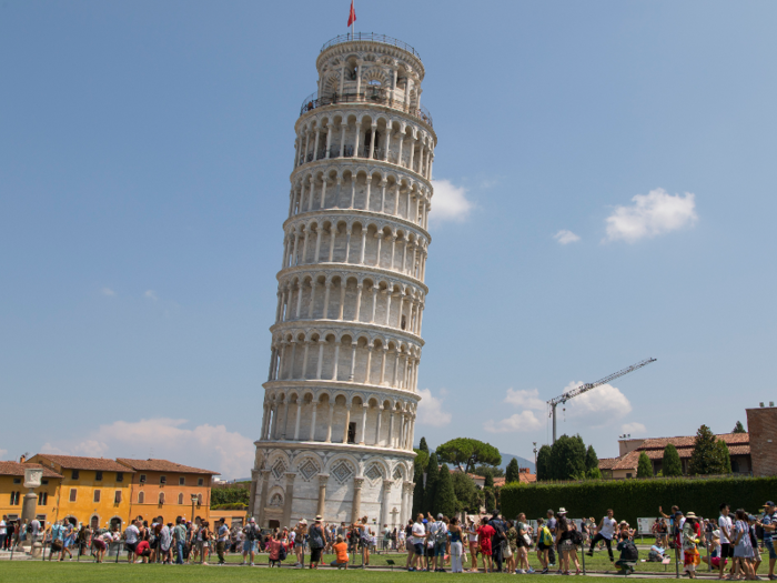 And lastly, perhaps the most famous structural mishap: The Tower of Pisa famously leans because of an architectural blunder.