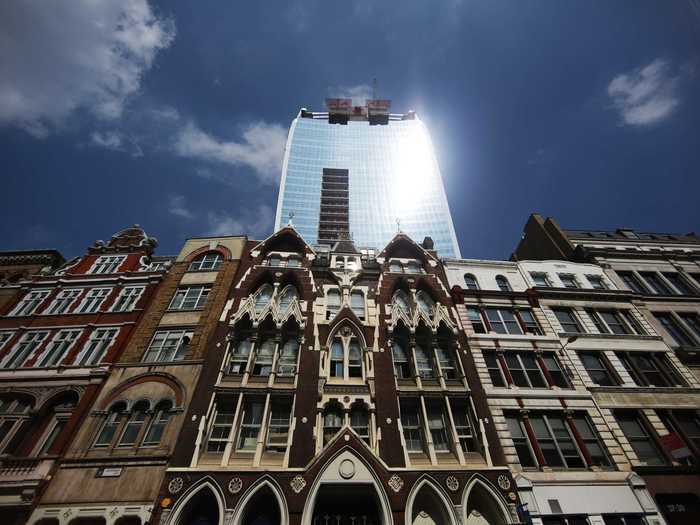 A poorly designed tower in London reflected and magnified sunlight until it was melting cars and frying eggs.