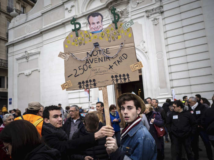 Union leaders have said the strikes could continue until Macron relents on trying to change the pension scheme. At the very least, the strikes will likely continue on after today.