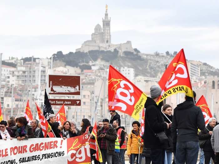 The biggest strikes are in Paris, but they