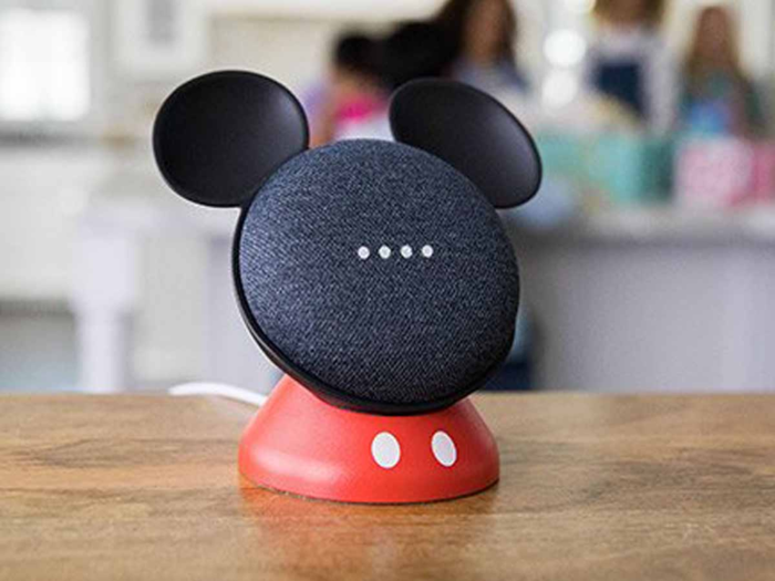 A Mickey Mouse stand for your Google Home Mini