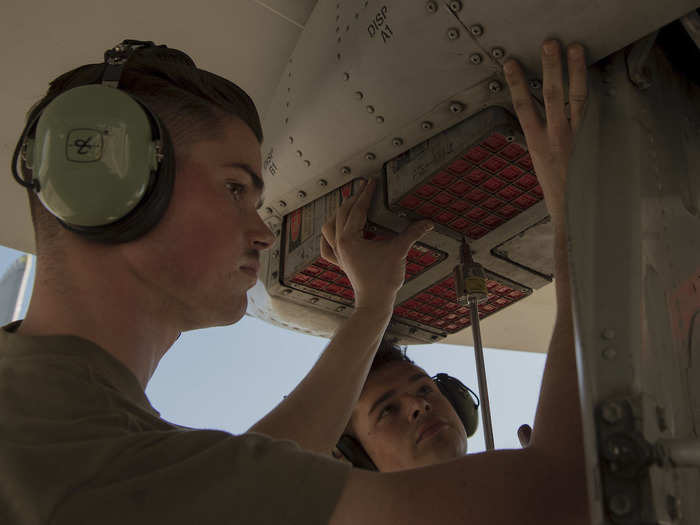 "I was part of the first crew to hit the ground on MacDill where we quickly began finding ways to improve our time and efficiency," said Senior Airman Dylan Holton, 23rd Aircraft Maintenance Squadron weapons load crewmember.