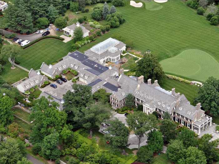 The family lives on a 14-acre estate in Greenwich, Connecticut.