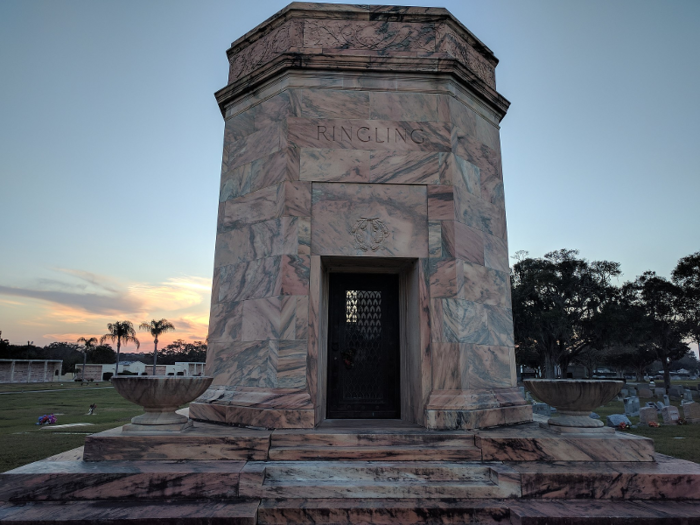 After the death of their brothers, Charles and John Ringling remained the two key players in the family business. Charles settled in Sarasota, Florida, as did John.