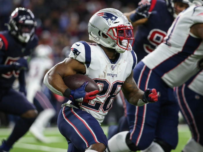 RB: James White, $5,500