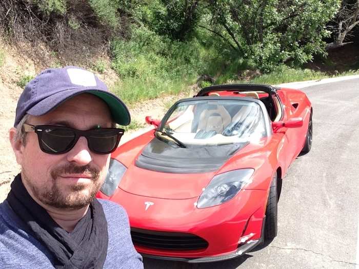 About five years, later, Tesla found a Roadster for me to revisit. It