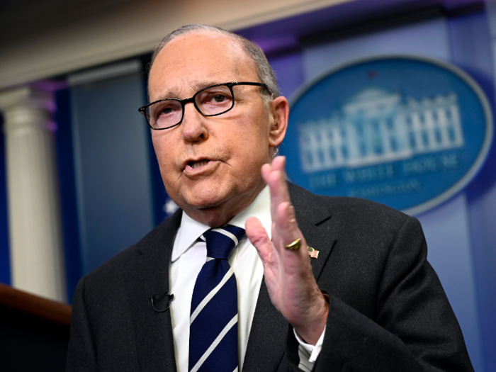 Larry Kudlow, White House economic advisor and former Wall Street economist, struggled with drug and alcohol addiction when he worked for the investment bank Bear Stearns.