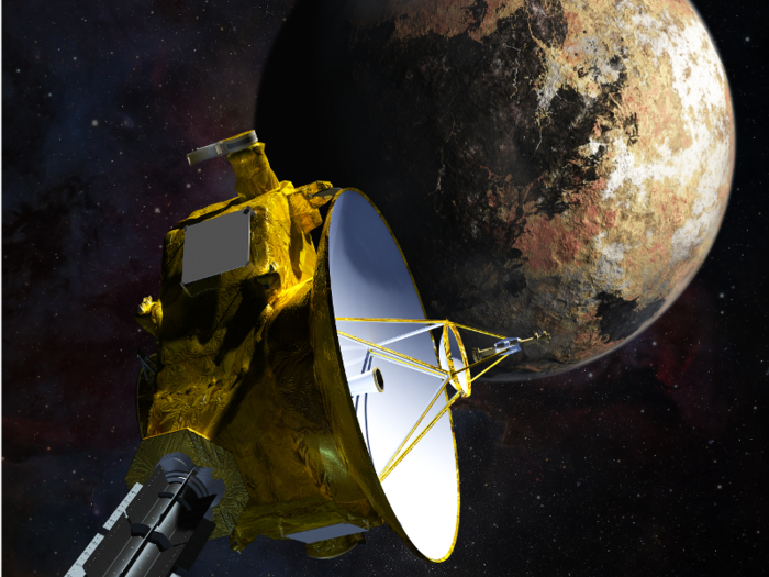 Humanity visited Pluto for the first time in 2015, when NASA