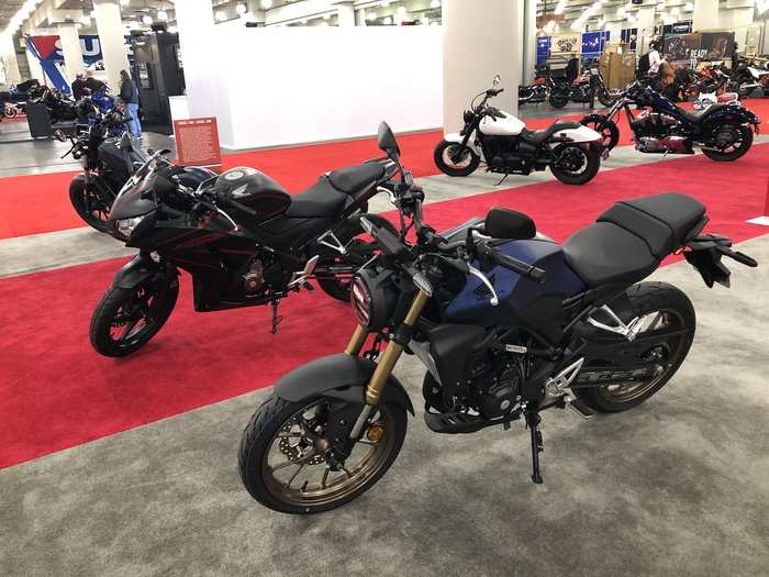 And for an upright mount, the CB300R is tough to beat. This lightweight bike is comfortable, easy to handle, and comes in at less than $5,000.