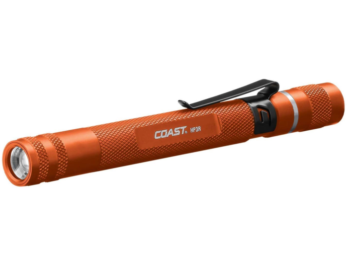 A powerful pen-sized flashlight