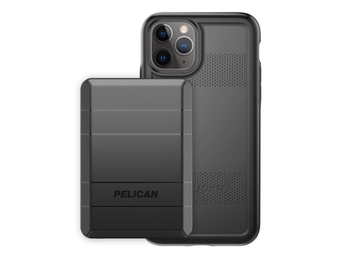 A military-grade case with a removable portable battery