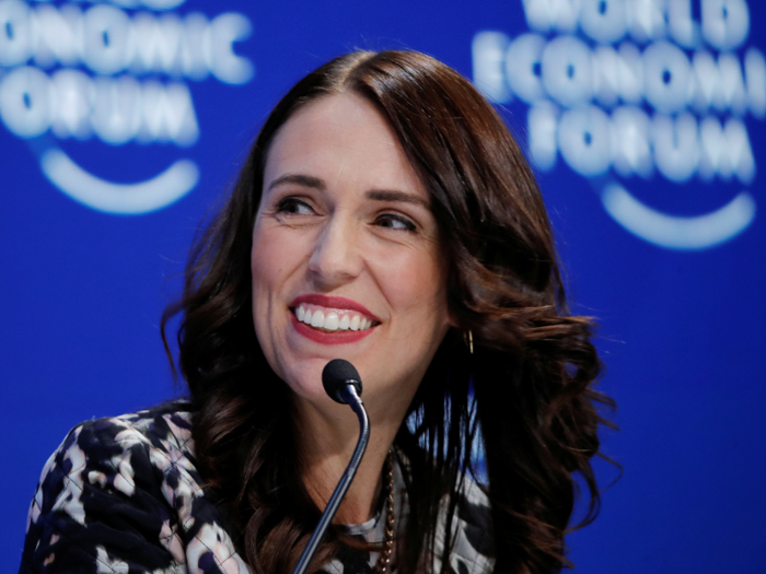 8. New Zealand Prime Minister Jacinda Ardern