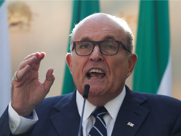 7. Rudy Giuliani, Trump