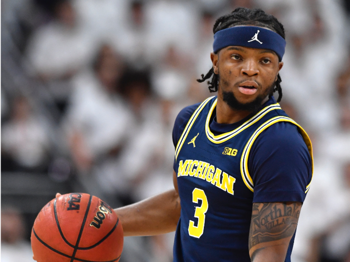 ▼ No. 5 Michigan Wolverines — Down 1 spot in the AP Top 25 Poll