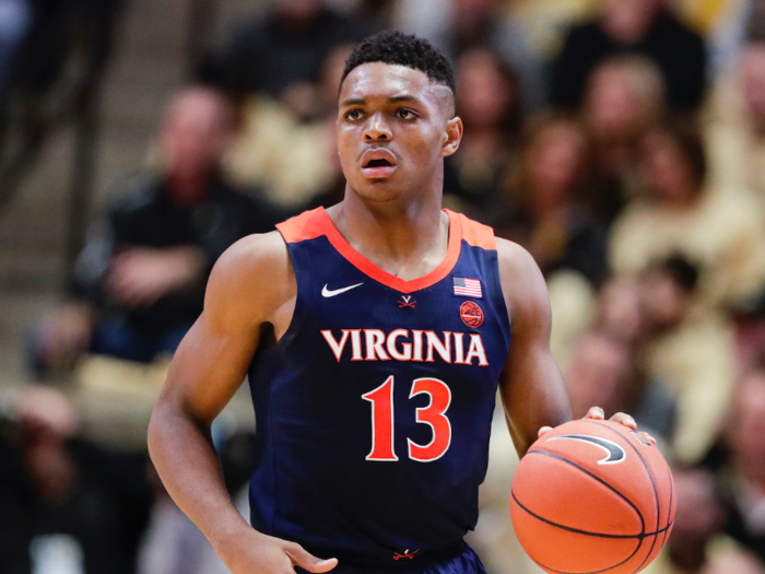 ▼ No. 9 Virginia Cavaliers — Down 4 spots in the AP Top 25 Poll