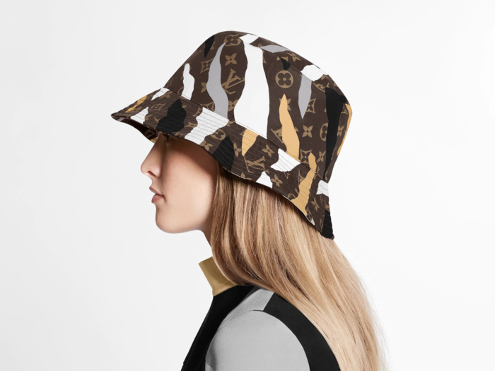 Finally, this $730 bucket hat is somehow one of the most wearable pieces in the collection.