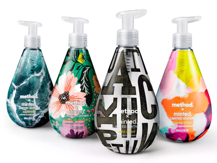 Natural hand soaps created by talented independent artists