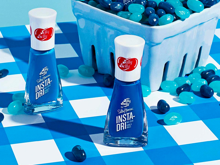 Colorful nail polish inspired by bestselling Jelly Belly flavors