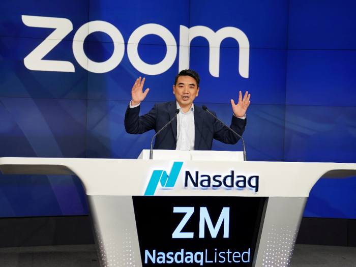 1. Eric Yuan, CEO of Zoom Video Communications