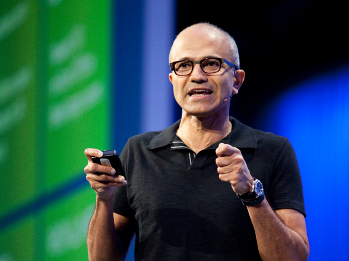 4. Satya Nadella, CEO of Microsoft