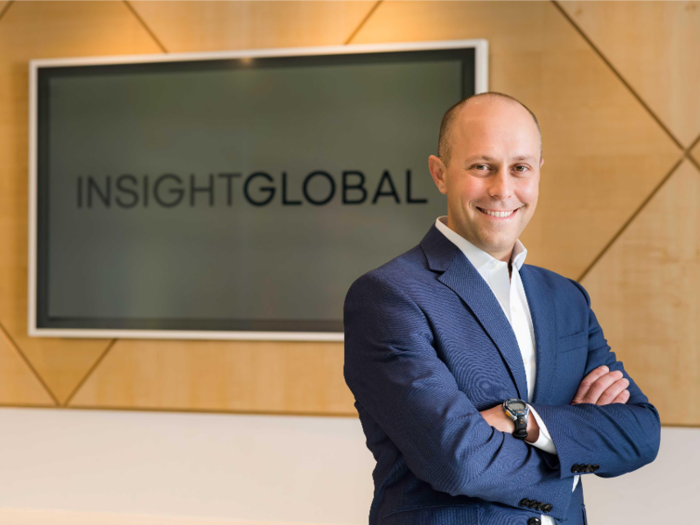 9. Bert Bean, CEO and president of Insight Global