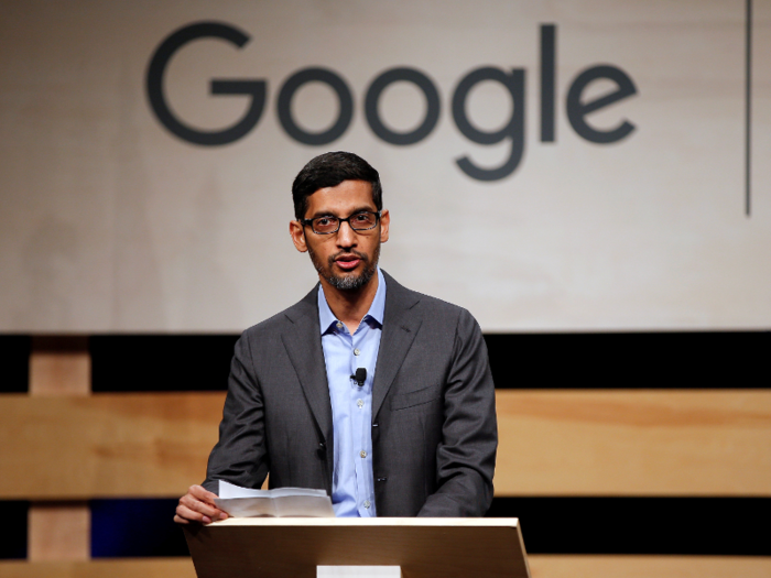 13. Sundar Pichai, CEO of Google