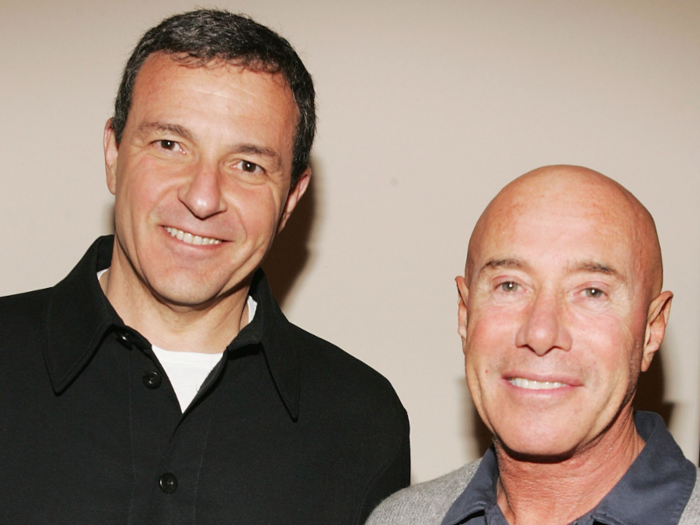 According to The Hollywood Reporter, Iger has also been seen on billionaire David Geffen